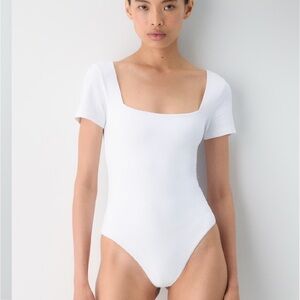 Aritzia White Bodysuit